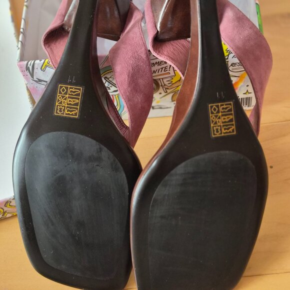 Jeffrey Campbell Flip-Side Dusty Lavender Sandals Size 11 - Picture 6 of 9